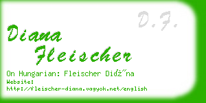 diana fleischer business card